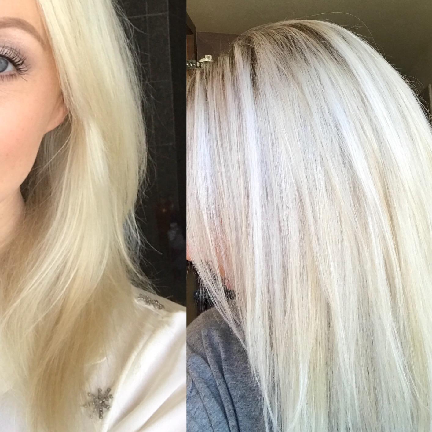 Fioletowy Zestaw Tonujący