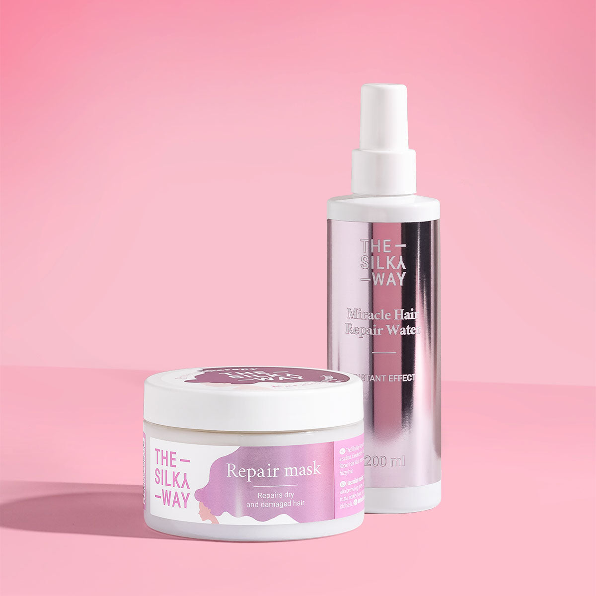 Regenerująca Woda Miracle + Maska do Zniszczonych Włosów