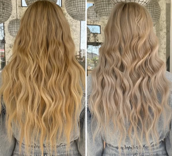 Fioletowy Zestaw Tonujący