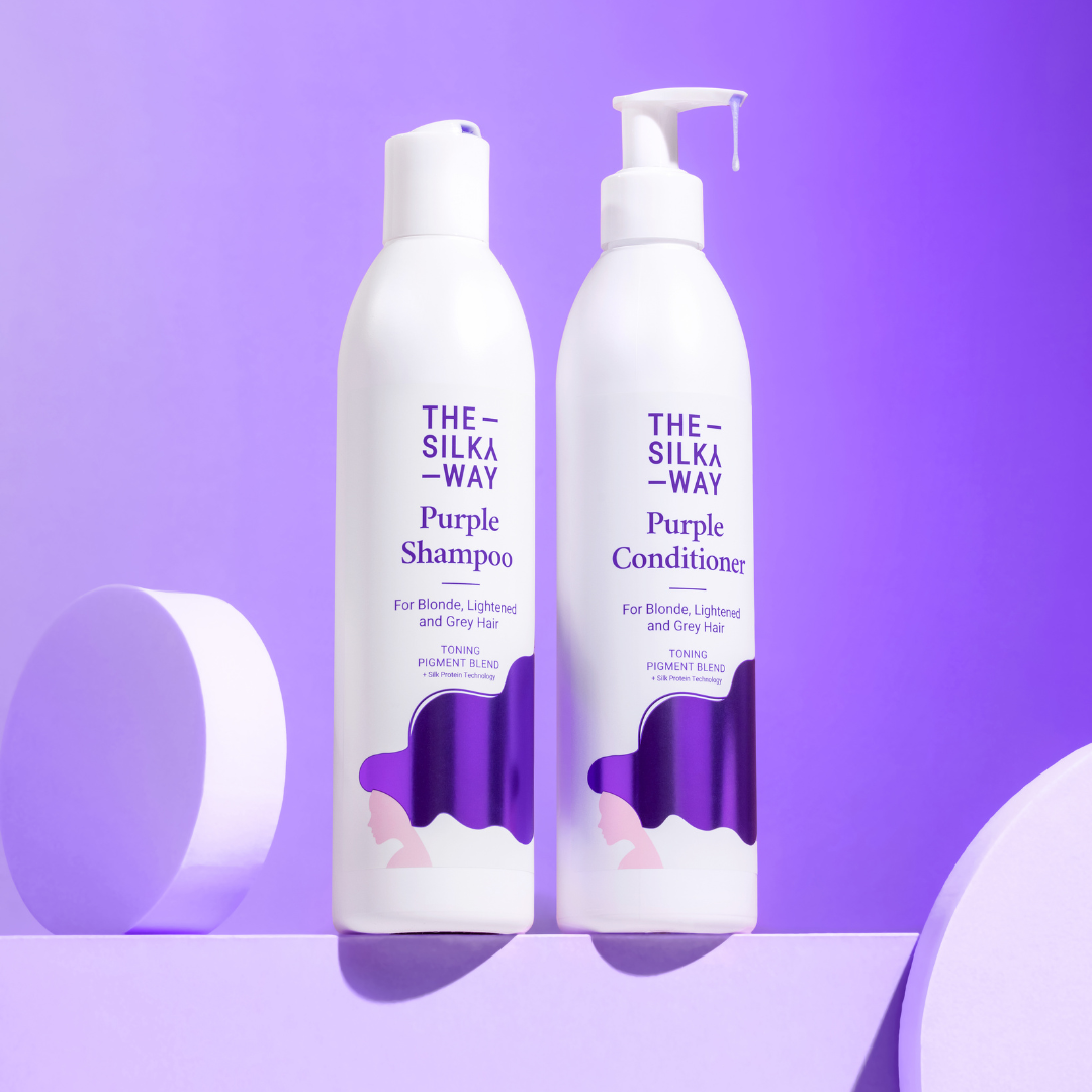 Fioletowy Zestaw Tonujący