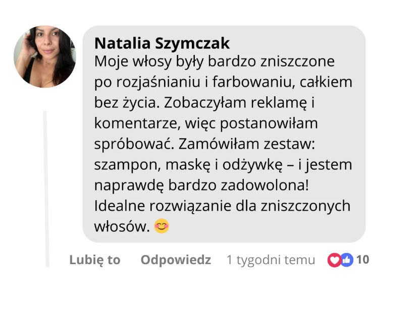 Vásárlói vélemény a hajhullás csökkenéséről és babahajak megerősödéséről a TheSilkyWay kúra után