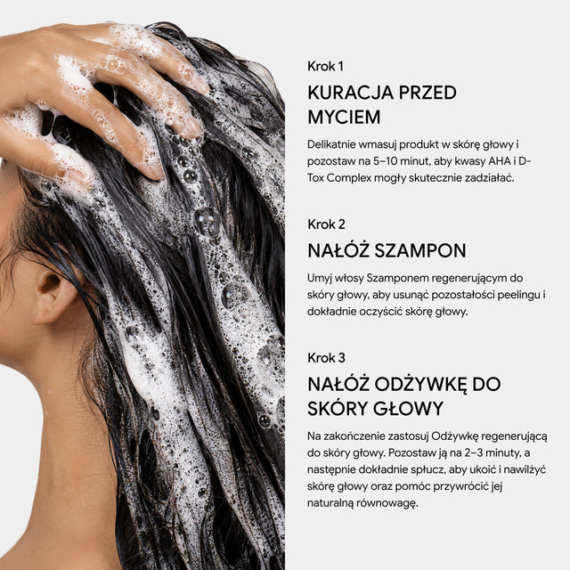 Peeling oczyszczający do skóry głowy