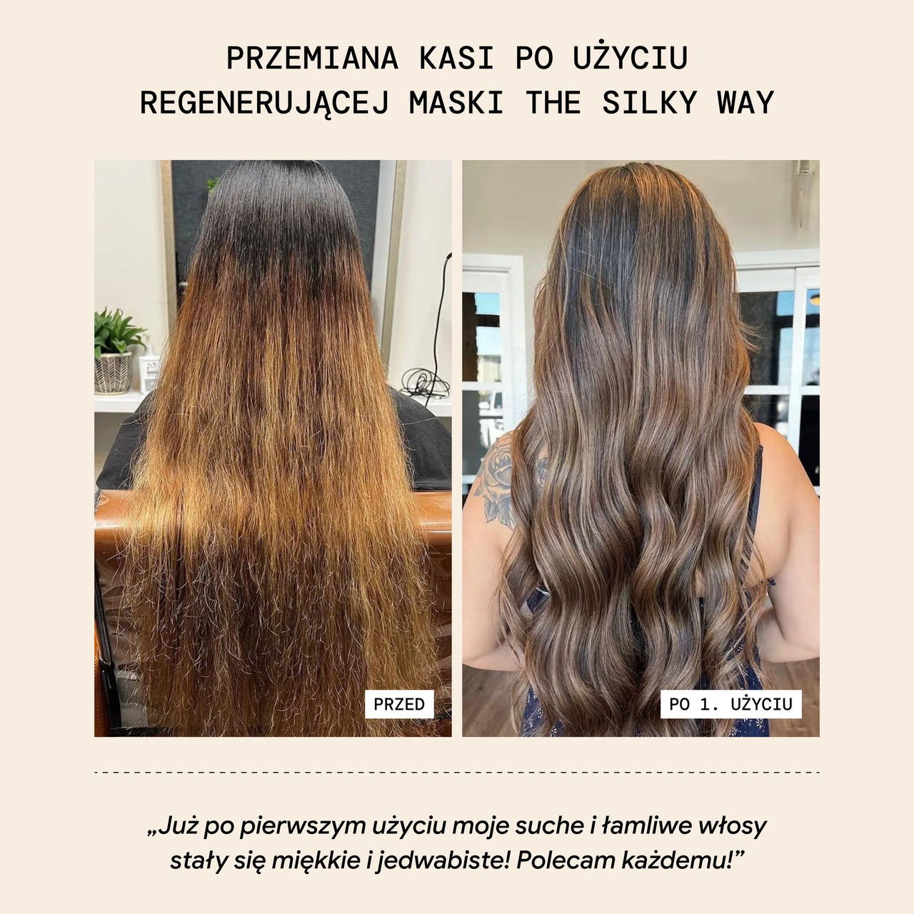 Regenerująca maska do włosów