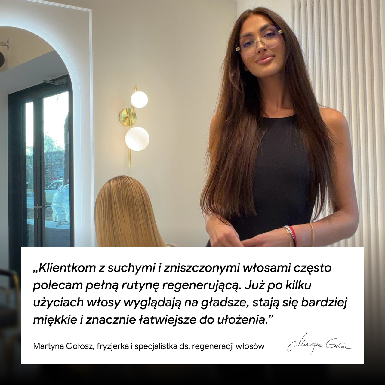 Regenerująca maska do włosów