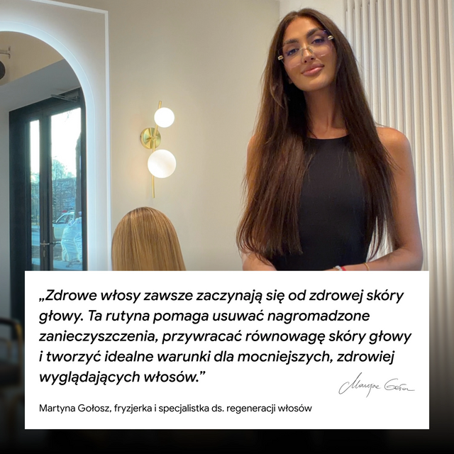 Peeling oczyszczający do skóry głowy