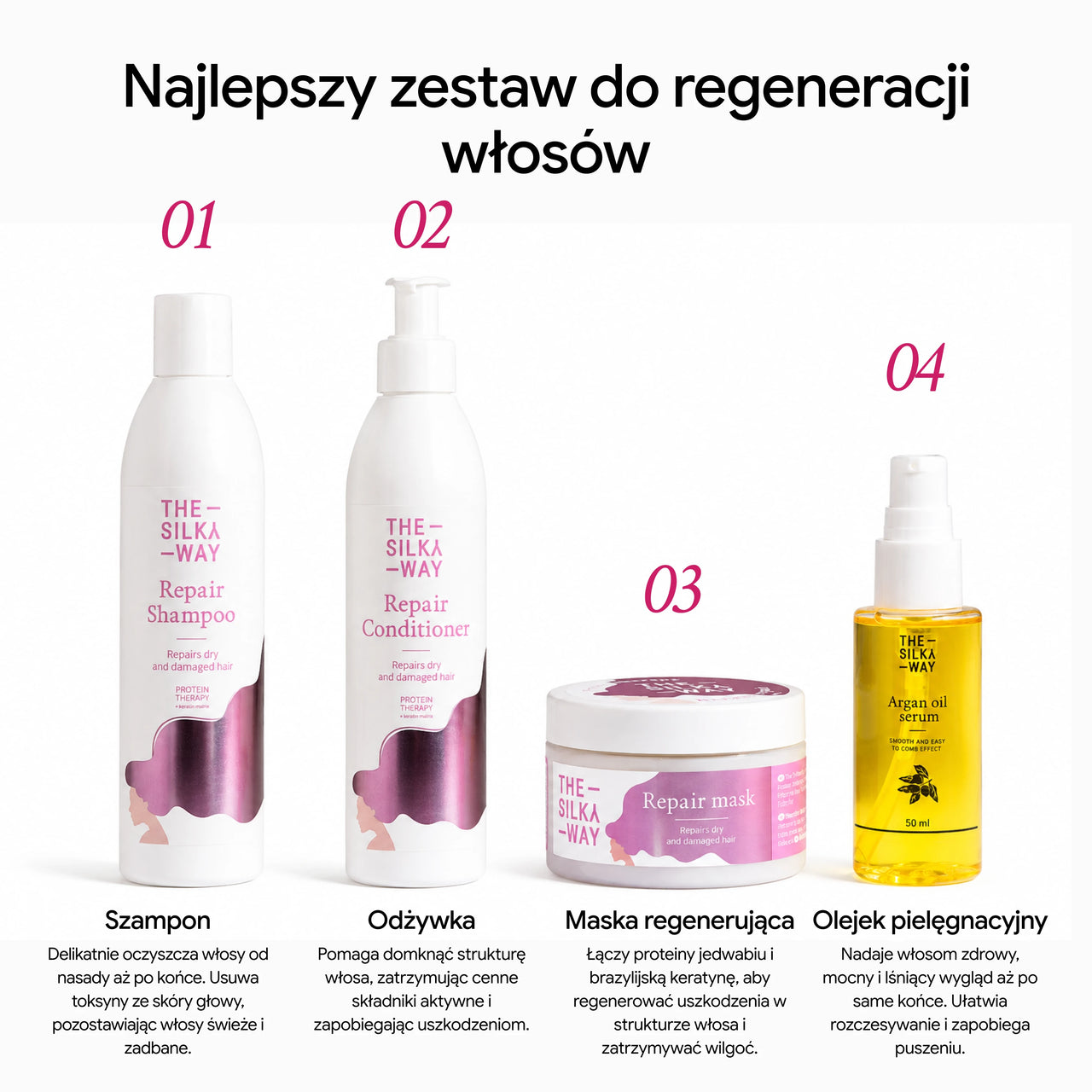 Regenerująca maska do włosów